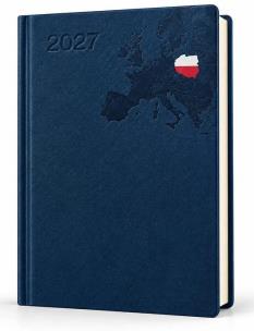 Opakowanie Kalendarz 2027 A5 dzienny Polska Granatowy