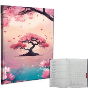 Opakowanie Kalendarz 2027 A5 tygodniowy notatka Sakura