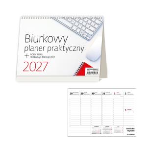 Opakowanie Kalendarz 2027 biurkowy tygodniowy planer