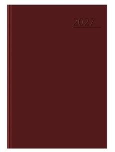 Opakowanie Kalendarz 2027 dzienny A5 basic bordowy TOP2000