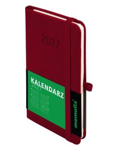 Opakowanie Kalendarz 2027 Memofix A6 TDW bordowy