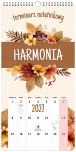 Opakowanie Kalendarz 2027 notatnikowy Harmonia
