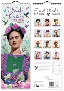 Opakowanie Kalendarz 2027 paskowy Frida Kahlo