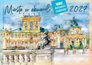 Opakowanie Kalendarz 2027 rodzinny Miasta w akwareli