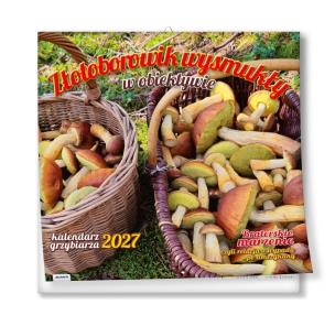 Opakowanie Kalendarz 2027 ścienny 30x30cm Grzybiarza
