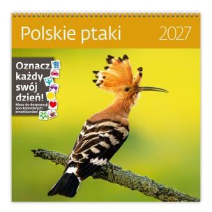 Opakowanie Kalendarz 2027 ścienny 30x30cm Polskie ptaki HELMA