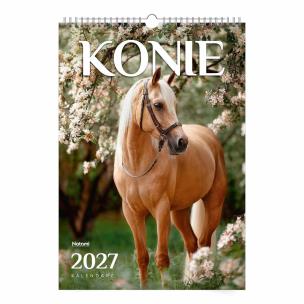 Opakowanie Kalendarz 2027 ścienny A3 Konie