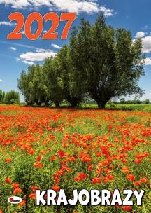 Opakowanie Kalendarz 2027 ścienny Krajobrazy SM1