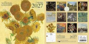 Opakowanie Kalendarz 2027 ścienny mini The National Gallery