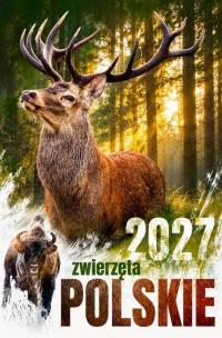 Opakowanie Kalendarz 2027 ścienny zwierzęta polskie