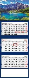 Opakowanie Kalendarz 2027 trójdzielny Morskie Oko