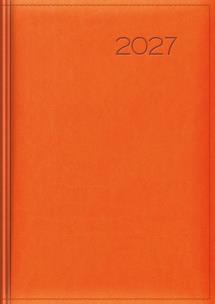 Opakowanie Kalendarz 2027 tygodniowy pomarańczowy