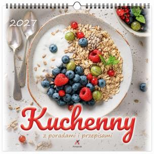 Opakowanie Kalendarz 2027 wieloplanszowy 33x33cm Kuchenny