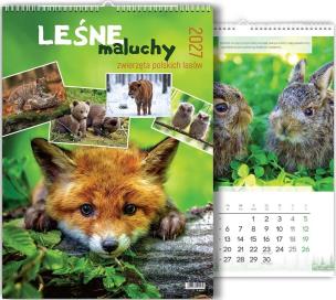 Opakowanie Kalendarz 2027 wieloplanszowy Leśne maluchy