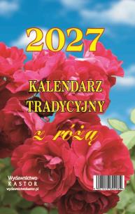 Opakowanie Kalendarz 2027 zdzierak tradycyjny z różą