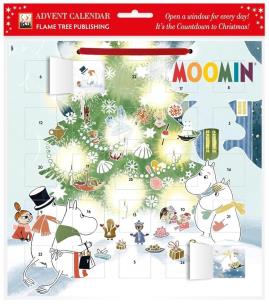 Opakowanie Kalendarz Adwentowy z naklejkami Muminki Święta