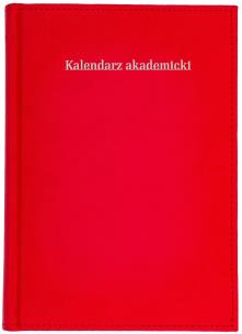 Opakowanie Kalendarz akad. 2022/23 A5 Tyg. Vivella Czerwień