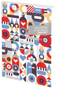 Opakowanie Kalendarz akad. 2026/2027 A5 tyg. PCV Mozaika