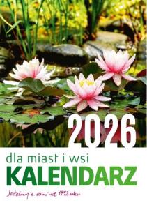 Kalendarz dla Miasta i Wsi 2026. Autor:   Praca zbiorowa. Multiszop.pl Okładka książki Kalendarz dla Miasta i Wsi 2026