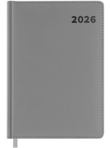 Kalendarz książkowy 2026 A4 grafitowy EASY. Wydawca: Easy Stationery. Multiszop.pl Opakowanie Kalendarz książkowy 2026 A4 grafitowy EASY