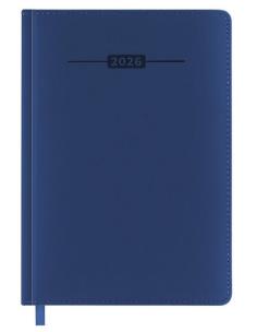 Kalendarz książkowy 2026 A5 niebieski EASY. Wydawca: Easy Stationery. Multiszop.pl Opakowanie Kalendarz książkowy 2026 A5 niebieski EASY