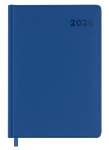 Kalendarz książkowy 2026 A5 niebieski EASY. Wydawca: Easy Stationery. Multiszop.pl Opakowanie Kalendarz książkowy 2026 A5 niebieski EASY