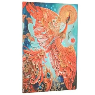 Kalendarz książkowy maxi 2026 Firebird. Wydawca: Paperblanks. Multiszop.pl Opakowanie Kalendarz książkowy maxi 2026 Firebird