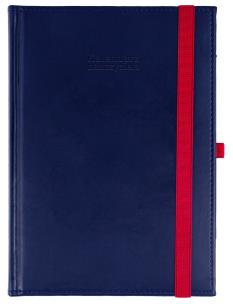 Opakowanie Kalendarz naucz. 2025/26 A5 Nebraska gumka granat