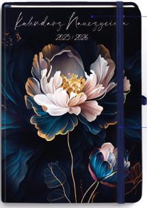 Okładka książki Kalendarz Nauczyciela 2025/2026 B5  TDW Orchidea