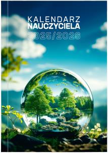 Kalendarz nauczyciela 2025/2026 B5 tyg. PCV Eko. Wydawca: Wokół nas. Multiszop.pl Opakowanie Kalendarz nauczyciela 2025/2026 B5 tyg. PCV Eko