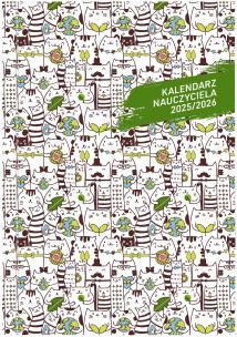 Kalendarz nauczyciela 2025/2026 B5 tyg. PCV Koty. Wydawca: Wokół nas. Multiszop.pl Opakowanie Kalendarz nauczyciela 2025/2026 B5 tyg. PCV Koty