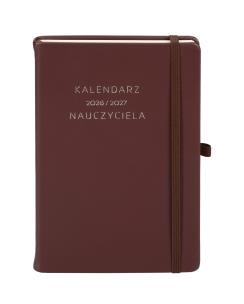 Opakowanie Kalendarz Nauczyciela 2026/2027 A5 TDW  brązowy