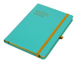 Opakowanie Kalendarz pedagoga 2025/26 A5 tyg Salsa akwamaryna