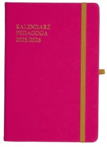 Opakowanie Kalendarz pedagoga 2025/26 A5 tyg. Salsa różowy