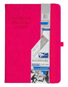 Opakowanie Kalendarz pedagoga 2025/26 B6 tyg. Salsa różowy