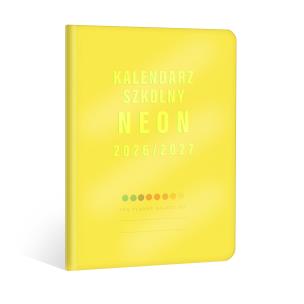 Opakowanie Kalendarz szkolny 2026/2027 NEON