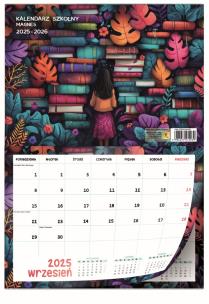 Opakowanie Kalendarz szkolny z magnesem 2025/2026