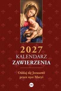 Opakowanie Kalendarz Zawierzenia 2027 Oddaj się Jezusowi przez ręce MaryiŚw. Ludwik Maria Grignion de Montfort