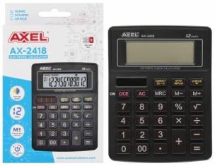 Kalkulator Axel AX-2418. Wydawca: Starpak. Multiszop.pl Opakowanie Kalkulator Axel AX-2418
