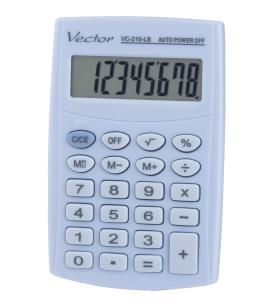 Opakowanie Kalkulator kieszonkowy Vector VC-210 LB