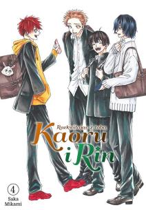 Okładka książki Kaoru i Rin. Rozkwitając z tobą. Tom 4