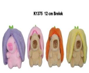 Opakowanie Kapibara brelok 12cm MIX