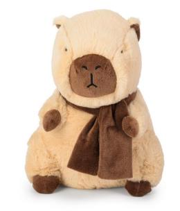 Opakowanie Kapibara pluszowa z szalikiem beżowa 27cm