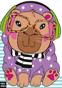 Okładka książki Kapibara. Wykrojnik