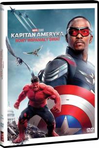 Kapitan Ameryka. Nowy wspaniały świat DVD. Autor: Julius Onah. Multiszop.pl Okładka książki Kapitan Ameryka. Nowy wspaniały świat DVD