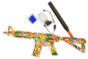 Opakowanie Karabin na kulki żelowe z ładowarką