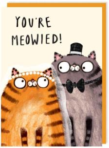 Opakowanie Karnet 298 Ślub Koty You're MEOWIED!