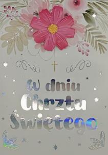 Opakowanie Karnet 3K Chrzest