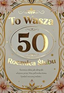 Opakowanie Karnet 3K Rocznica Ślubu