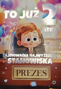 Opakowanie Karnet 3K Urodziny
